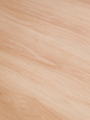 Julian Bowen Brown Berwick Round 6 Seater Dining Table - Image 6 of 6