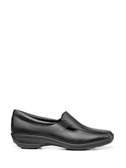 Hotter Calypso II Wide Fit Black Slip On Shoes - Image 1 of 4