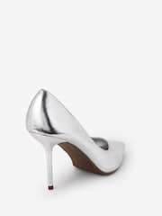 Silver Forever Comfort® Metallic Heel Court Shoes - Image 5 of 5