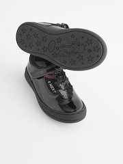 Black Patent Infant School Leather Butterfly T-Bar Shoes - Image 4 of 5