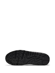 Nike Black Air Max 90 Trainers - Image 6 of 8
