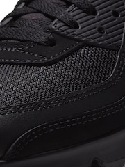 Nike Black Air Max 90 Trainers - Image 7 of 8