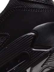 Nike Black Air Max 90 Trainers - Image 8 of 8