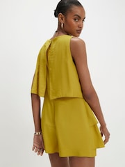 River Island Sleeveless Frill Layer Playsuit - 圖片 3/4