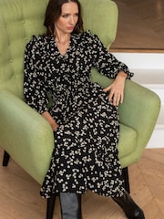 Черный в цветочек - Pour Moi Maggie Dress - Изображение 1 из 4