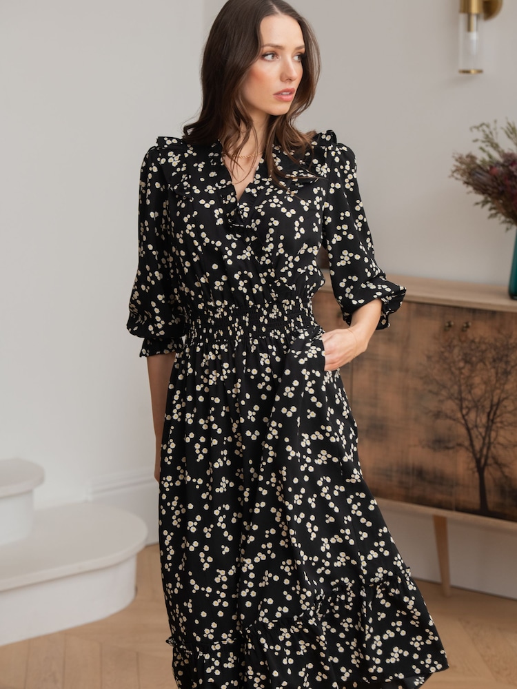 Черный в цветочек - Pour Moi Maggie Dress - Изображение 2 из 4
