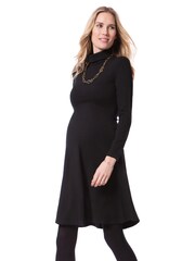 Seraphine Black Rollneck Maternity Dress - Image 3 of 4