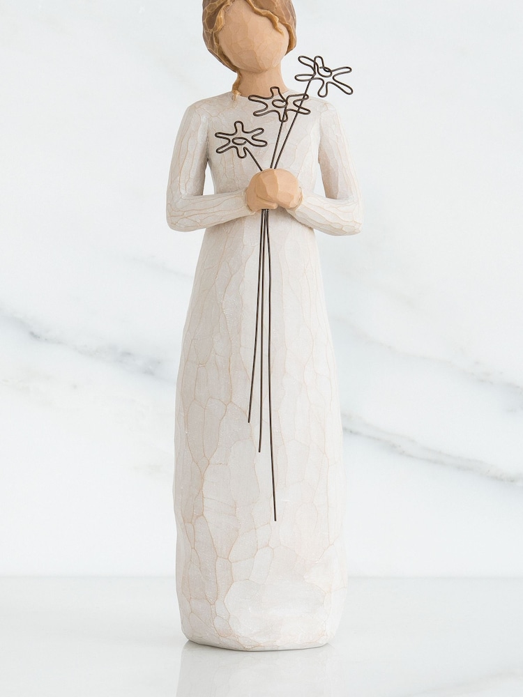 Willow Tree Cream Grateful Figurine - Image 1 of 4