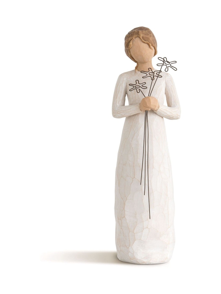 Willow Tree Cream Grateful Figurine - Image 3 of 4