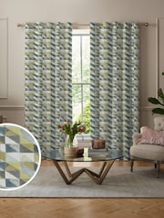 Voyage Grey Kerlaz Made to Measure Curtains - Image 1 of 9