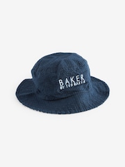 Baker by Ted Baker Seersucker Dunagrees, Polo and Hat Set - Image 13 of 13