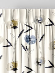 Blue Hetty Made To Measure 100% Cotton Curtains - Image 5 of 9