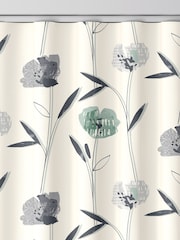 Green Hetty Made To Measure 100% Cotton Curtains - Image 8 of 9