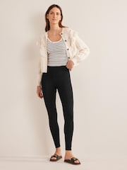 Negro - Leggings de tiro alto de punto de Boden - Imagen 1 de 5