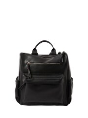 Oliver Bonas Black Slouch Jossie Maxi Backpack - Image 1 of 6
