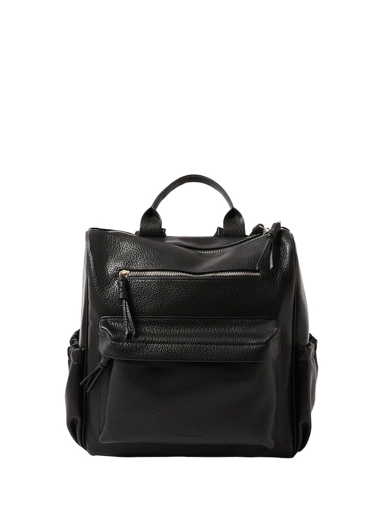 Oliver Bonas Black Slouch Jossie Maxi Backpack - Image 1 of 6