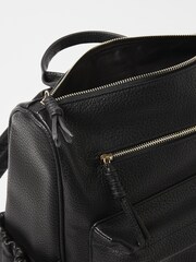 Oliver Bonas Black Slouch Jossie Maxi Backpack - Image 4 of 6