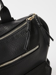 Oliver Bonas Black Slouch Jossie Maxi Backpack - Image 6 of 6