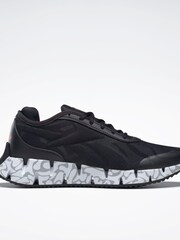 Reebok Zig Dynamica 3 Black Trainers - Image 1 of 5