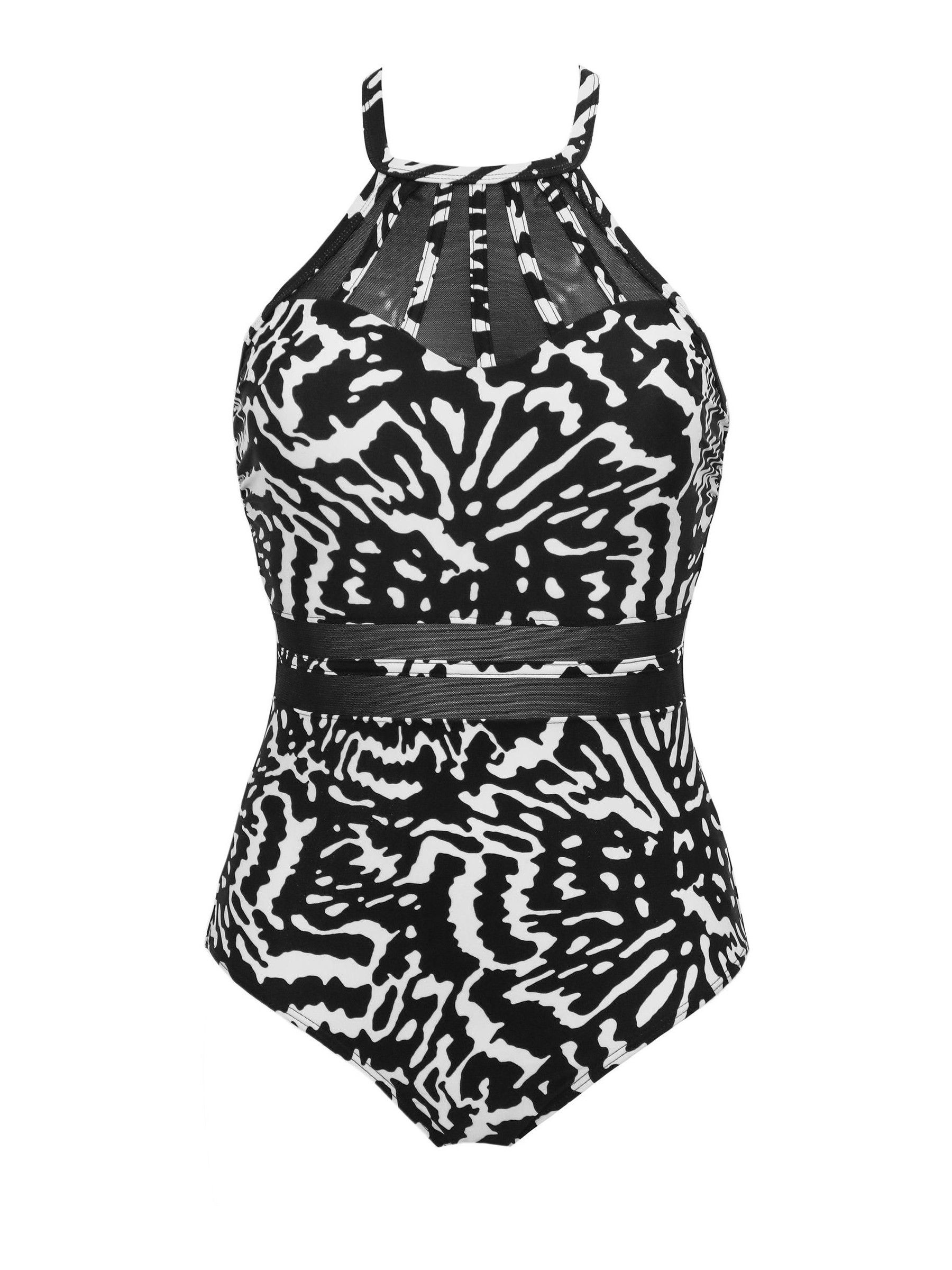 Pour moi beach bound high neck swimsuit discount