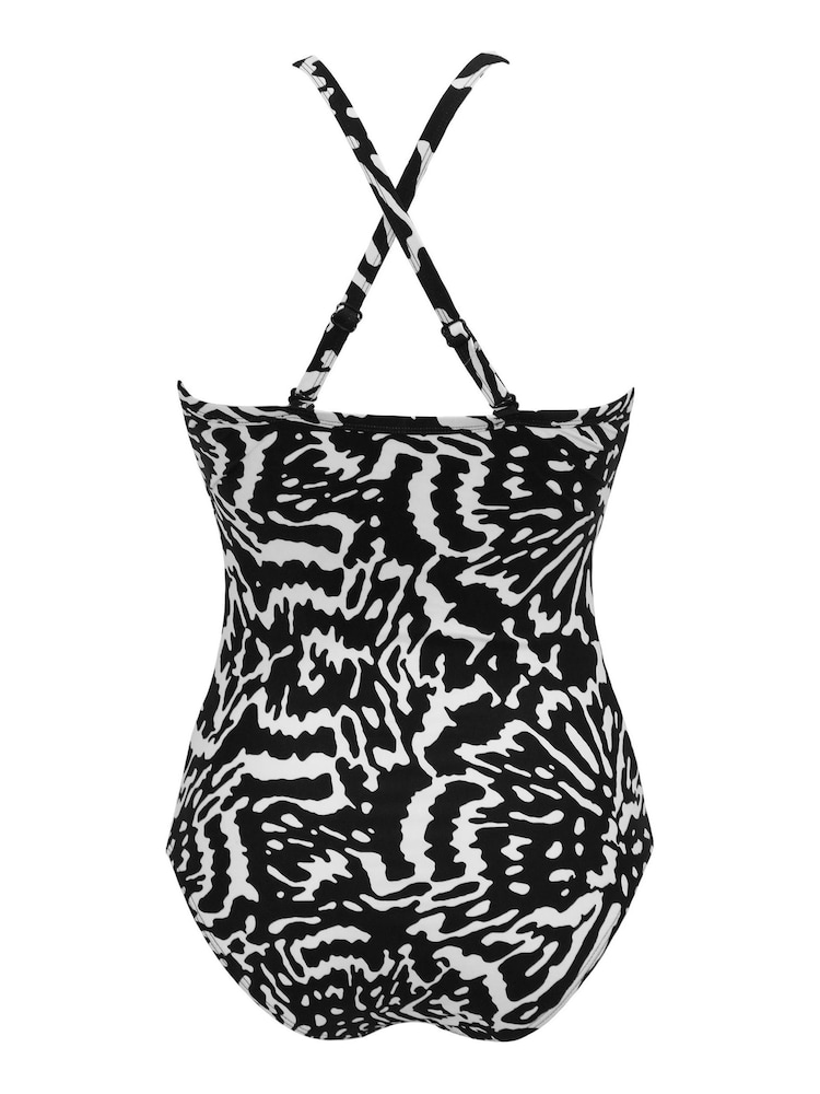 Pour Moi Mono Beach Bound High Neck Swimsuit - Image 5 of 5