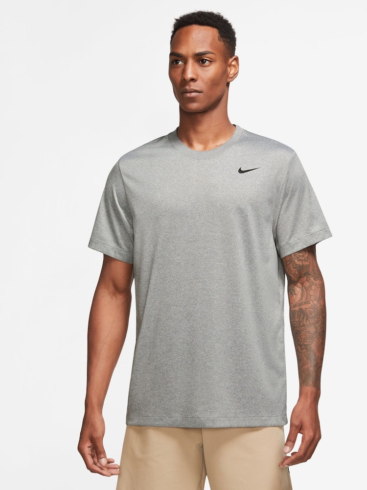 Nike Grey Dri-FIT Legend Training T-Shirt - Image 1 of 7