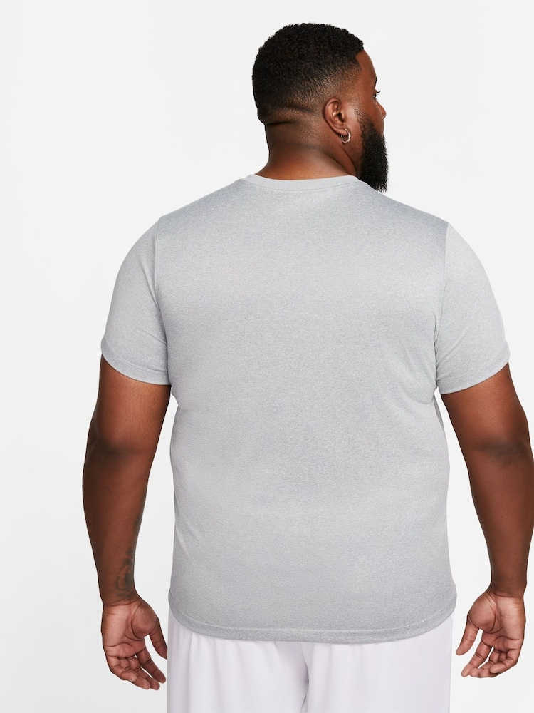 Nike Grey Dri-FIT Legend Training T-Shirt - Image 6 of 7