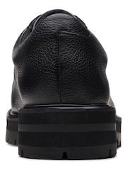 Clarks Black Multi Fit Leather Prague Lace Shoes - Image 6 of 7