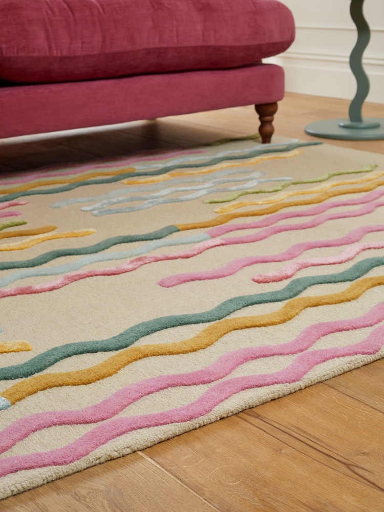 Multi Phoebe Wiggles Rug - Image 1 of 1