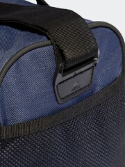 adidas Blue Extra Small Essentials Linear Duffel Bag - Image 4 of 5