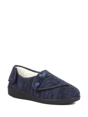 Pavers Ladies Blue Fully Adjustable Slippers - Image 2 of 5