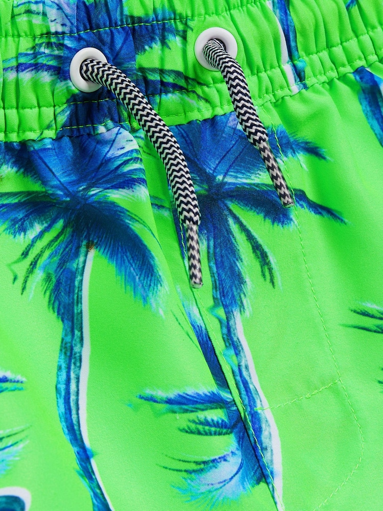 Neongrün/Palme - Badeshorts (3–16 Jahre) - Bild 6 von 6 Neongrün/Palme - Badeshorts (3–16 Jahre) - Bild 6 von 6
