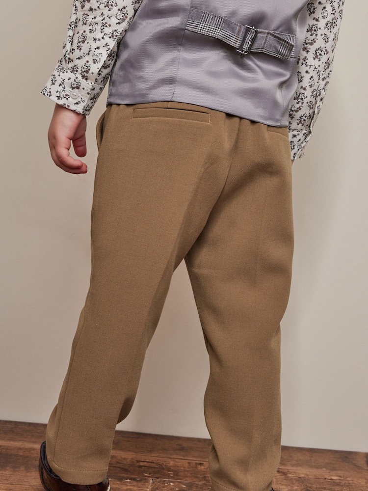 Tan Brown Formal Trousers (3mths-7yrs) - Image 2 of 6