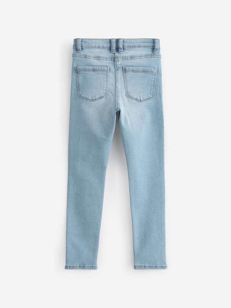Denim Light Wash Slim Fit Skinny Jeans (3-16yrs) - Image 5 of 5