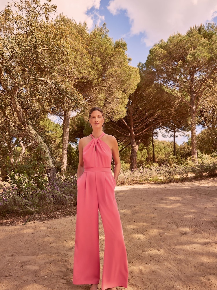 Phase Eight Pink Mellany Jumpsuit - Image 7 of 7