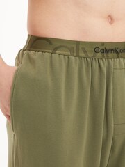 Calvin Klein Black Embossed Icon Lounge Pyjama Trousers - Image 3 of 4