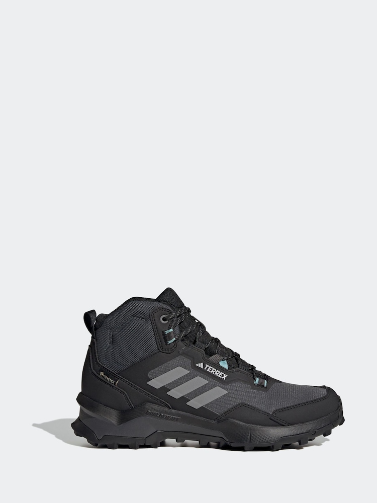adidas Terrex Black Ax4 Mid Gore-Tex Hiking Boots - Image 1 of 12