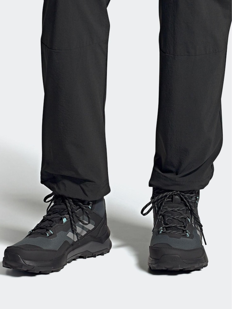 adidas Terrex Black Ax4 Mid Gore-Tex Hiking Boots - Image 12 of 12