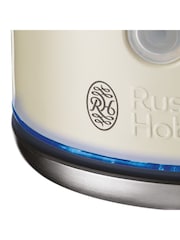 Russell Hobbs Cream 1.7L Quiet Boil Kettle - Image 2 of 5