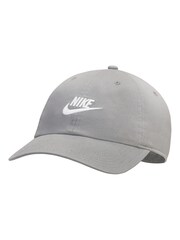 Nike Grey Futura Washed Cap - Image 1 of 5