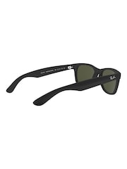 Gummiert/Schwarz - Ray-Ban New Kleine Wayfarer-Sonnenbrille - Bild 9 von 13