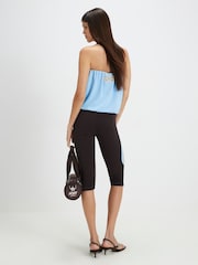 River Island Brown Pony Capri Leggings - Image 3 of 4