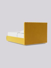 Swoon Easy Velvet Turmeric Yellow Porlock Divan Bed - Image 5 of 8