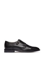 Oliver Sweeney Ackergill Black Calf Leather Double Monk Shoes - Image 1 of 5