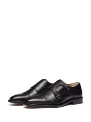 Oliver Sweeney Ackergill Black Calf Leather Double Monk Shoes - Image 3 of 5