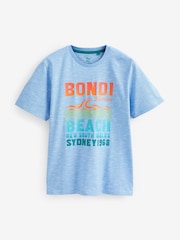 Blue Bondi Print T-Shirt - Image 5 of 7