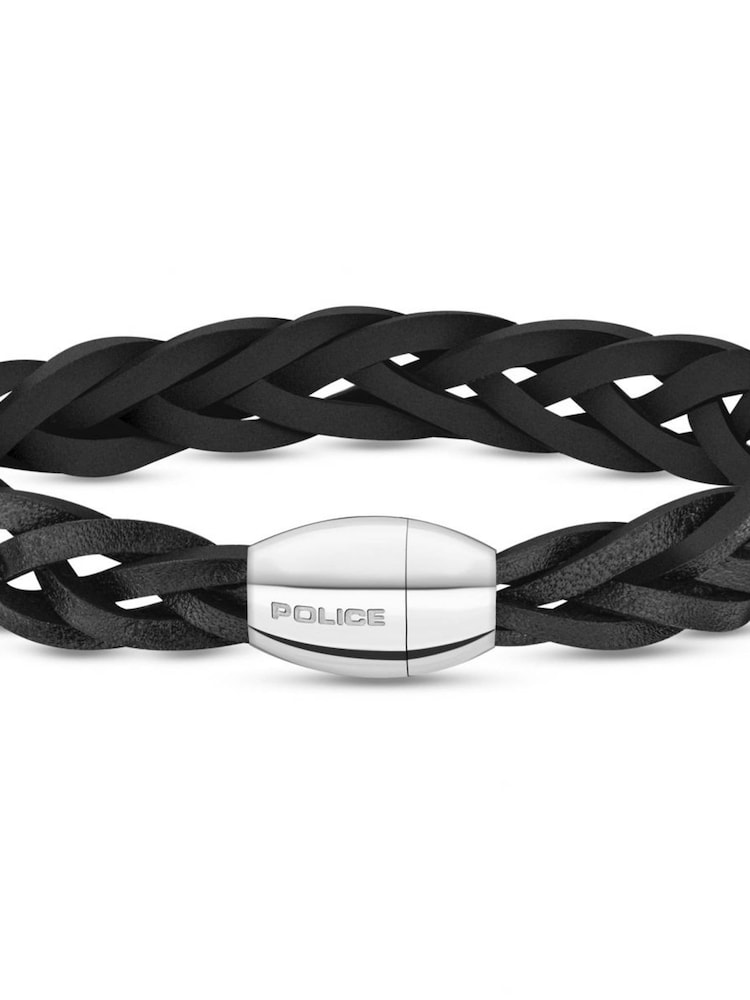 Police Gents Black Watch And Bracelet Gift Set - Image 2 of 6