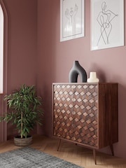 Swoon Dark Brown Terning Cabinet - Image 2 of 8
