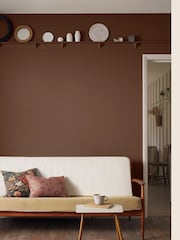Morris & Co. Bloackthorn Brown Matt Emulsion Paint - Image 1 of 2
