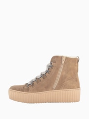 Gabor Natural Direct Lion Suede Ankle Boots - Image 2 of 5